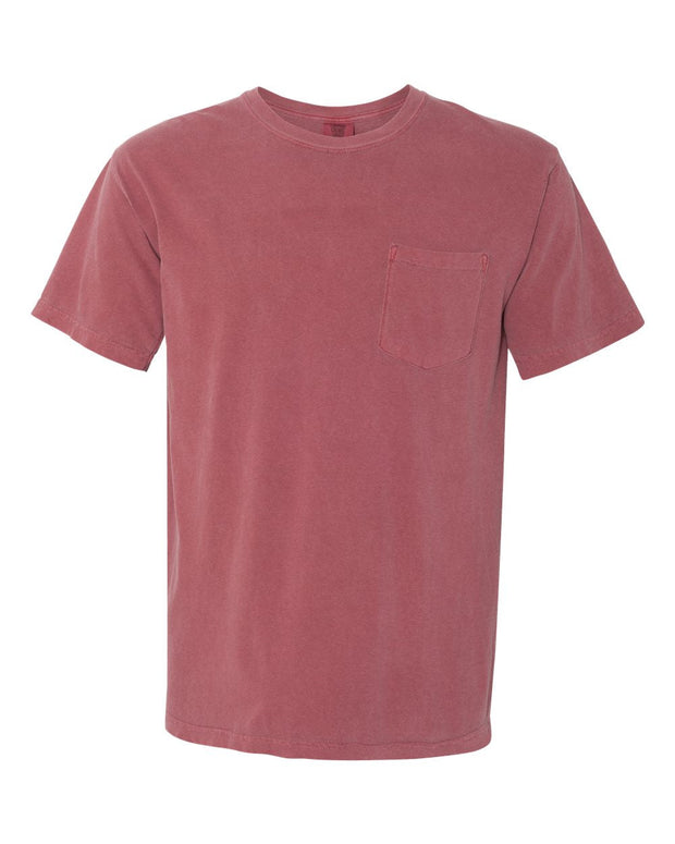 Comfort Colors Garment-Dyed Heavyweight Pocket T-Shirt 6030