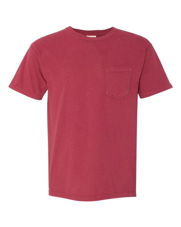 Comfort Colors Garment-Dyed Heavyweight Pocket T-Shirt 6030