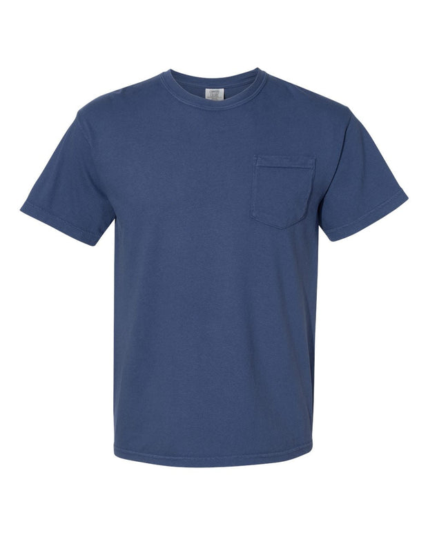 Comfort Colors Garment-Dyed Heavyweight Pocket T-Shirt 6030
