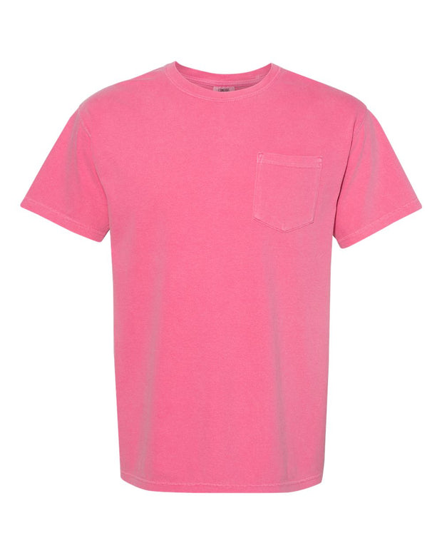 Comfort Colors Garment-Dyed Heavyweight Pocket T-Shirt 6030