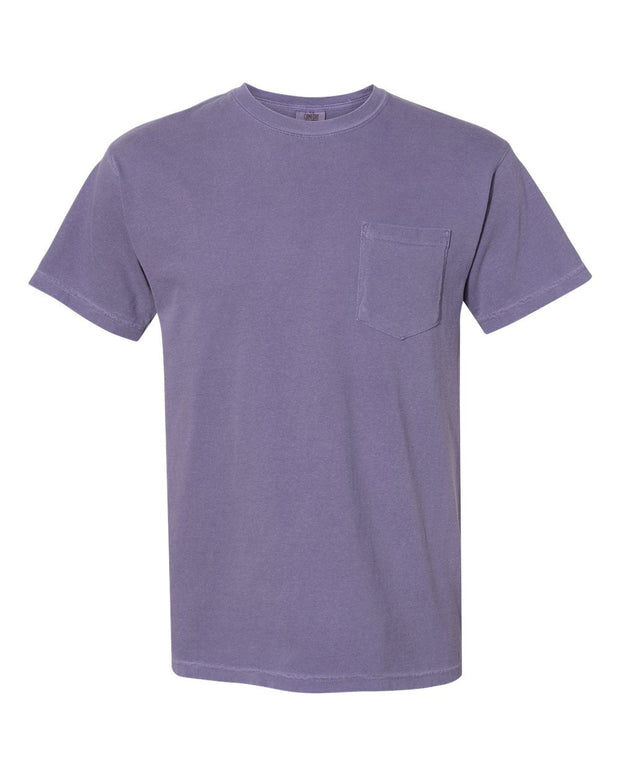Comfort Colors Garment-Dyed Heavyweight Pocket T-Shirt 6030