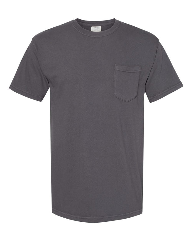 Comfort Colors Garment-Dyed Heavyweight Pocket T-Shirt 6030