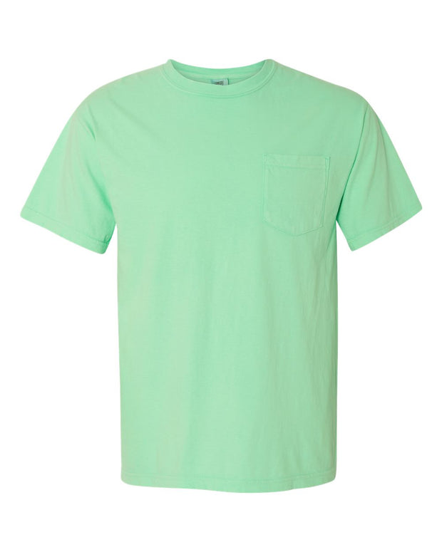 Comfort Colors Garment-Dyed Heavyweight Pocket T-Shirt 6030