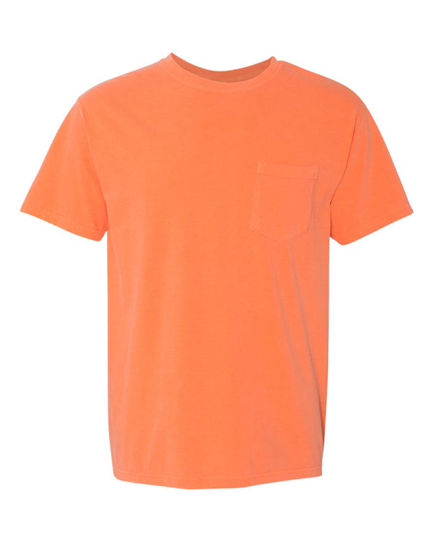 Comfort Colors Garment-Dyed Heavyweight Pocket T-Shirt 6030
