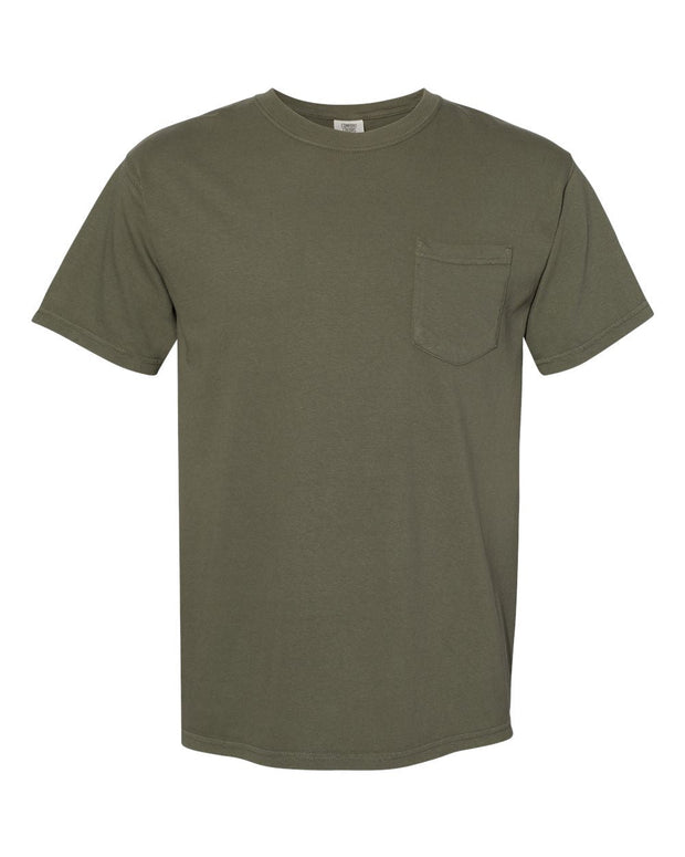 Comfort Colors Garment-Dyed Heavyweight Pocket T-Shirt 6030