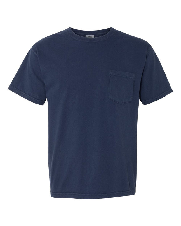 Comfort Colors Garment-Dyed Heavyweight Pocket T-Shirt 6030