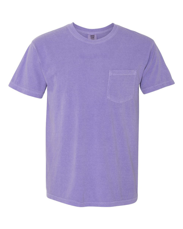Comfort Colors Garment-Dyed Heavyweight Pocket T-Shirt 6030