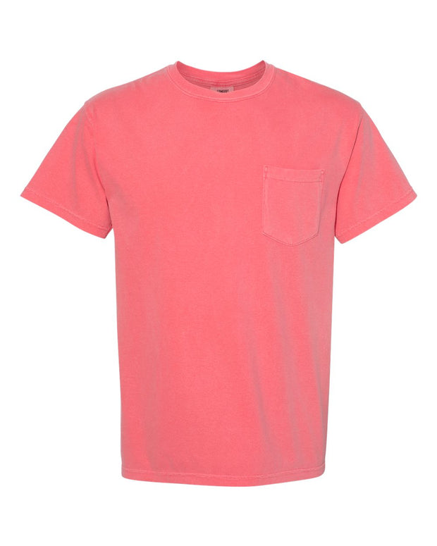 Comfort Colors Garment-Dyed Heavyweight Pocket T-Shirt 6030