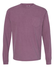 Comfort Colors Garment-Dyed Heavyweight Long Sleeve Pocket T-Shirt - 4410