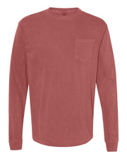 Comfort Colors Garment-Dyed Heavyweight Long Sleeve Pocket T-Shirt - 4410