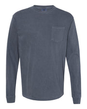 Comfort Colors Garment-Dyed Heavyweight Long Sleeve Pocket T-Shirt - 4410