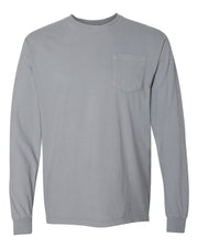 Comfort Colors Garment-Dyed Heavyweight Long Sleeve Pocket T-Shirt - 4410