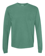 Comfort Colors Garment-Dyed Heavyweight Long Sleeve Pocket T-Shirt - 4410