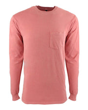Next Level Inspired Dye Long Sleeve Pocket Crew - 7451