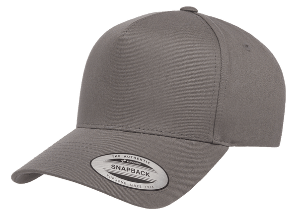 YP Classics 5079 Retro Cotton Blend 5-Panel Snapback Cap