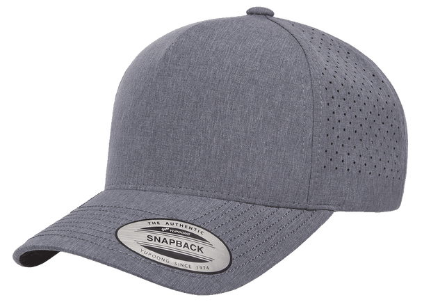 YP Classics 5389AP 5-Panel Snapback Cap with Perforation
