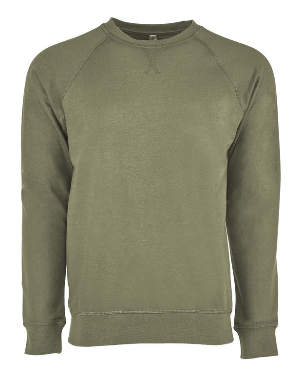 Next Level - Laguna Raglan Crewneck Sweatshirt - 9000