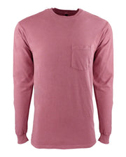 Next Level Inspired Dye Long Sleeve Pocket Crew - 7451