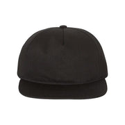 YP Classics Lightly-Structured Five-Panel Snapback Cap - 6502