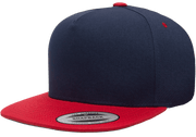 YP Classics Five-Panel Cotton Twill Snapback Cap - 6007