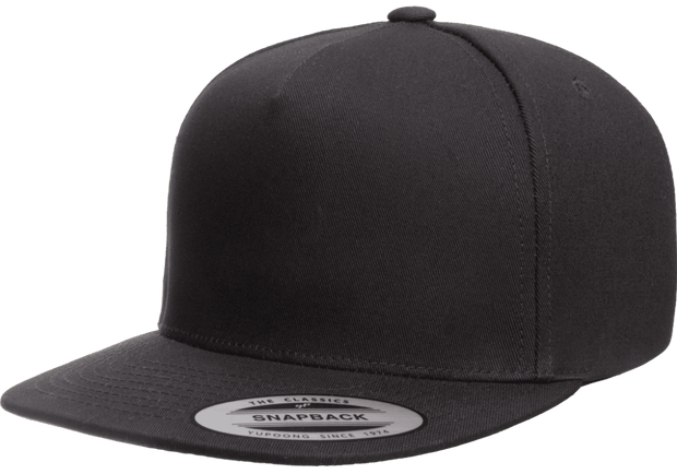 YP Classics Five-Panel Cotton Twill Snapback Cap - 6007