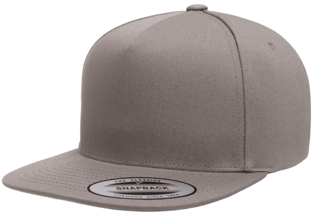YP Classics Five-Panel Cotton Twill Snapback Cap - 6007