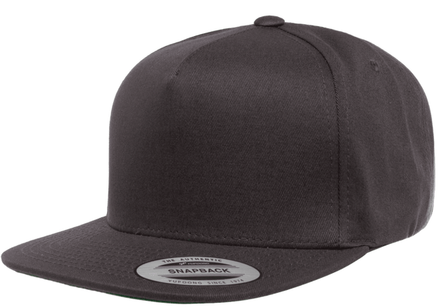 YP Classics Five-Panel Cotton Twill Snapback Cap - 6007