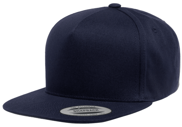 YP Classics Five-Panel Cotton Twill Snapback Cap - 6007