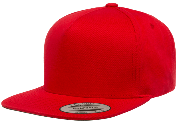 YP Classics Five-Panel Cotton Twill Snapback Cap - 6007