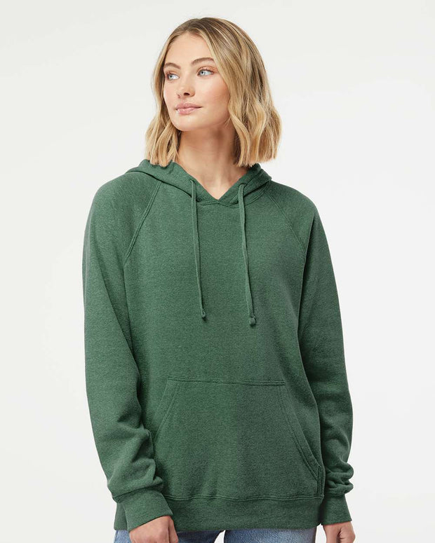 Independent Trading Co. - Special Blend Raglan Hooded Sweatshirt - PRM33SBP