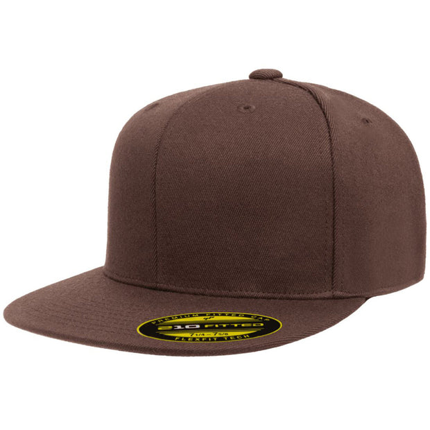 FlexFit 210® Premium Fitted Cap, Flat Bill - 6210FF