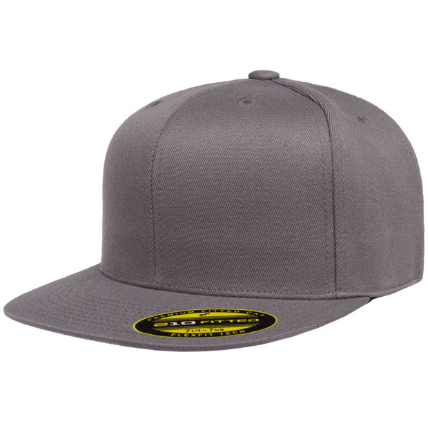 FlexFit 210® Premium Fitted Cap, Flat Bill - 6210FF