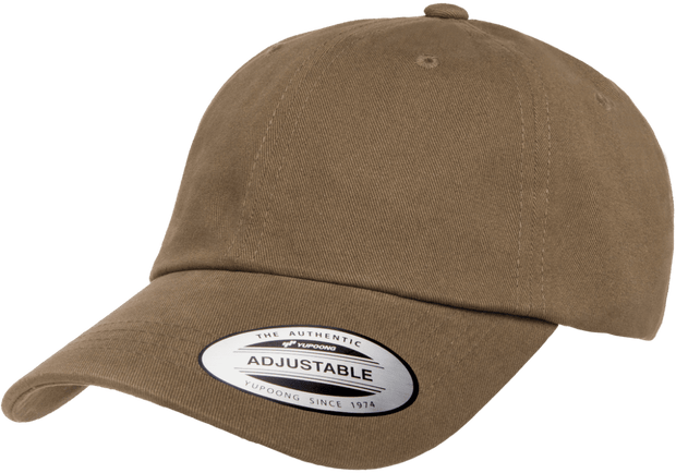 YP Classics Peached Cotton Twill Dad Hat - 6245PT
