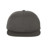 YP Classics Lightly-Structured Five-Panel Snapback Cap - 6502