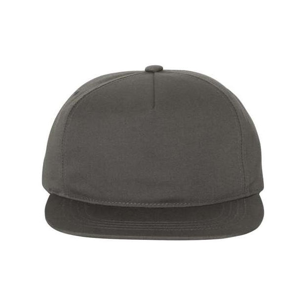 YP Classics Lightly-Structured Five-Panel Snapback Cap - 6502
