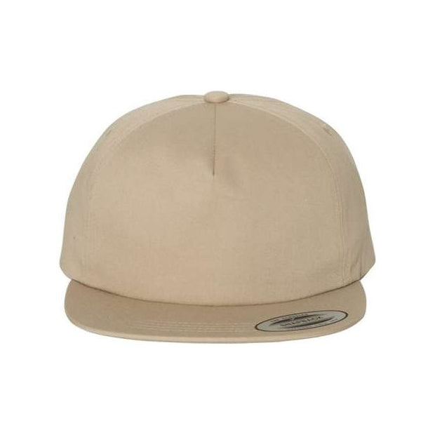 YP Classics Lightly-Structured Five-Panel Snapback Cap - 6502