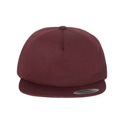 YP Classics Lightly-Structured Five-Panel Snapback Cap - 6502