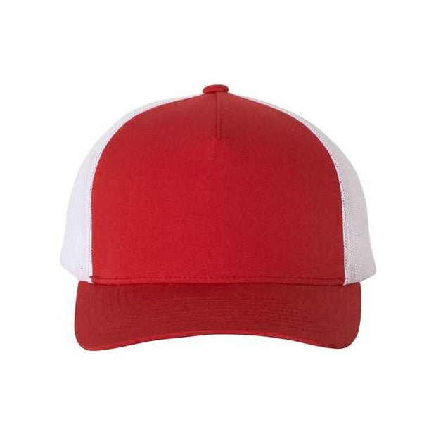 YP Classics Five-Panel Retro Trucker Cap - Yupoong 6506