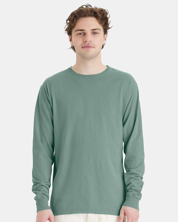 ComfortWash by Hanes Garment-Dyed Long Sleeve T-Shirt - GDH200