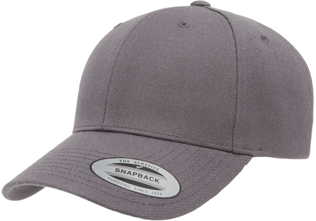 Yupoong 6789M Premium Curved Baseball Hat, Snapback Cap - YP Classics®
