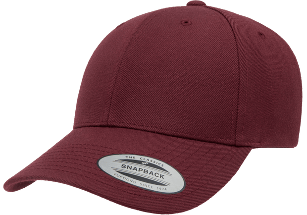 Yupoong 6789M Premium Curved Baseball Hat, Snapback Cap - YP Classics®