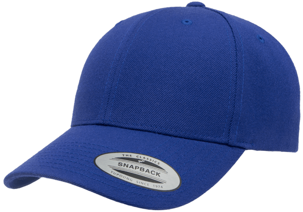 Yupoong 6789M Premium Curved Baseball Hat, Snapback Cap - YP Classics®