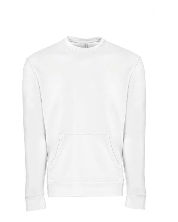 Next Level - Santa Barbara Pocket Crewneck Sweatshirt - 9001
