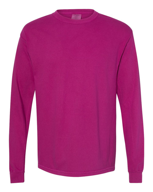 Comfort Colors Garment-Dyed Heavyweight Long Sleeve T-Shirt - 6014