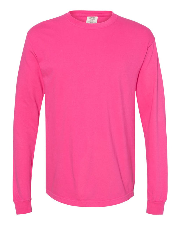 Comfort Colors Garment-Dyed Heavyweight Long Sleeve T-Shirt - 6014