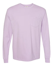 Comfort Colors Garment-Dyed Heavyweight Long Sleeve Pocket T-Shirt - 4410