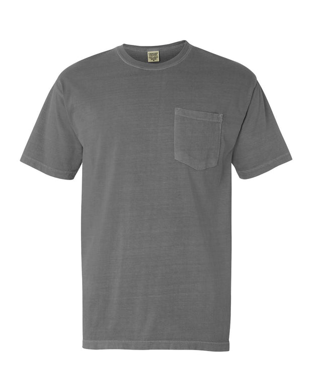 Comfort Colors Garment-Dyed Heavyweight Pocket T-Shirt 6030