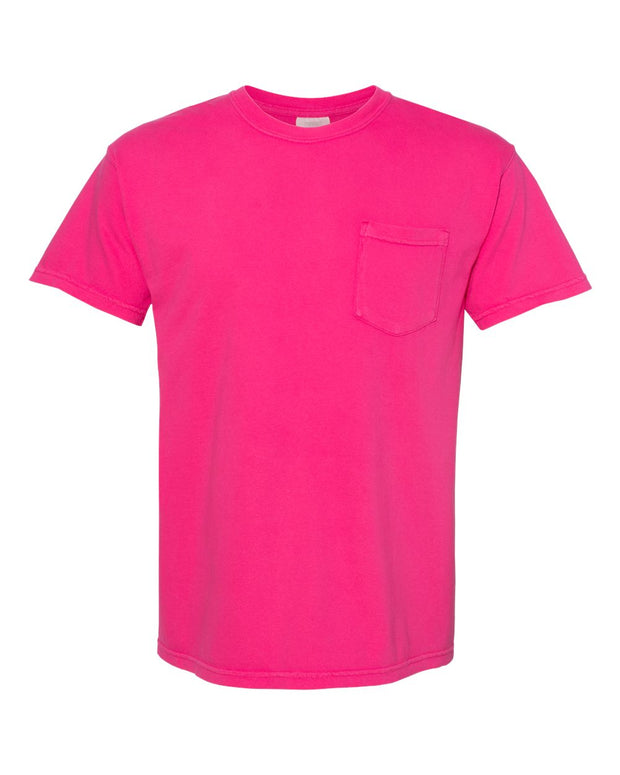 Comfort Colors Garment-Dyed Heavyweight Pocket T-Shirt 6030