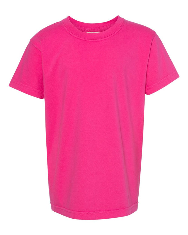 Comfort Colors Garment-Dyed Youth Heavyweight T-Shirt - 9018
