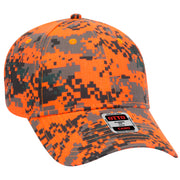 OTTO CAP Camouflage 6 Panel Low Profile Baseball Cap